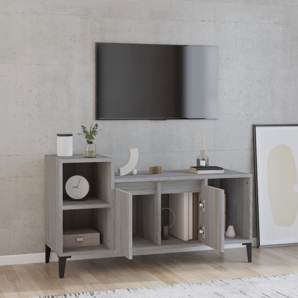 TV-Møbel Sonoma Grå TV-benk 100x35x55 cm