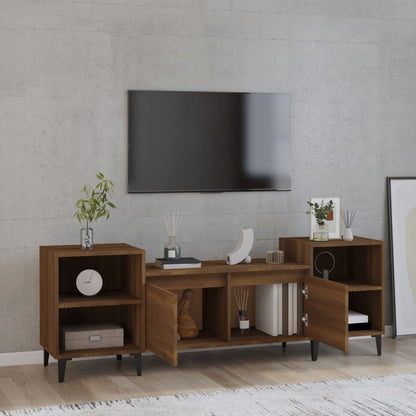 TV-Møbel Brun Eik TV-benk 160x35x55 cm