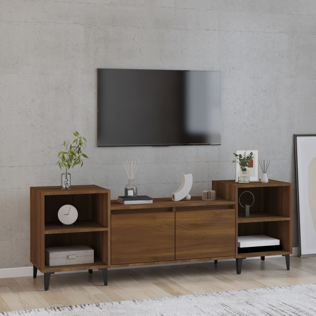 TV-Møbel Brun Eik TV-benk 160x35x55 cm