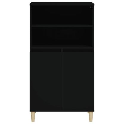 Skap Svart 60x36x110 cm