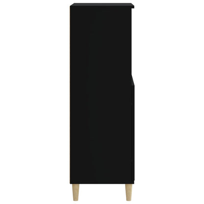 Skap Svart 60x36x110 cm