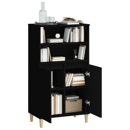 Skap Svart 60x36x110 cm