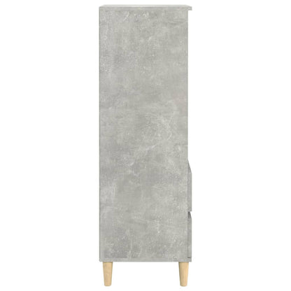 Skap Betonggrå 40x36x110 cm
