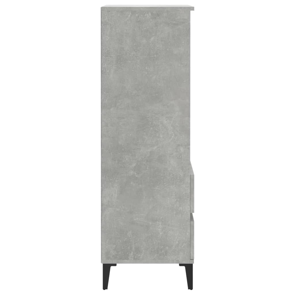Skap Betonggrå 40x36x110 cm