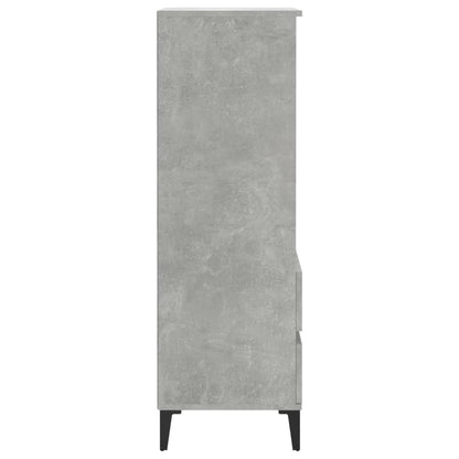 Skap Betonggrå 40x36x110 cm