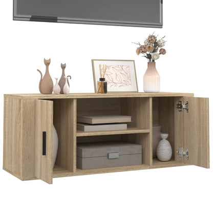 TV-Møbel Sonoma Eik TV-benk 100x35x40 cm