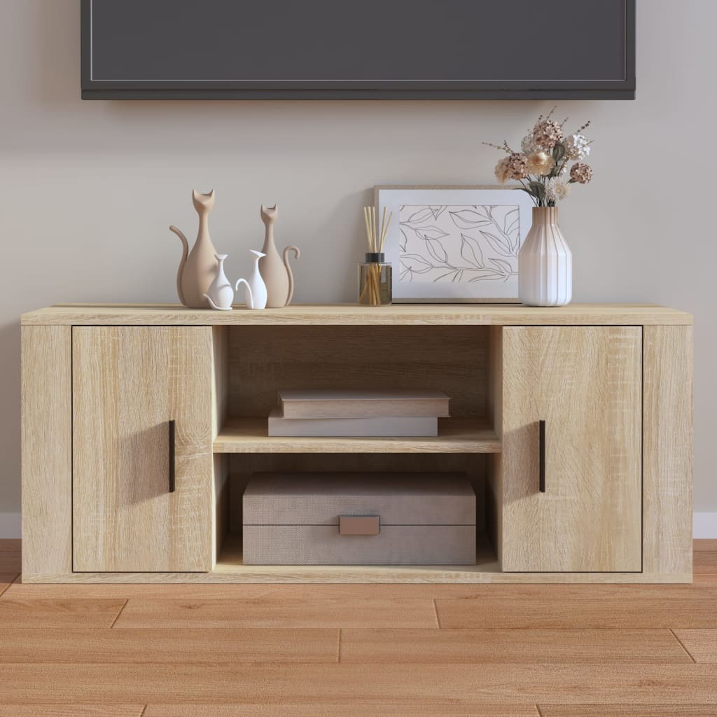 TV-Møbel Sonoma Eik TV-benk 100x35x40 cm