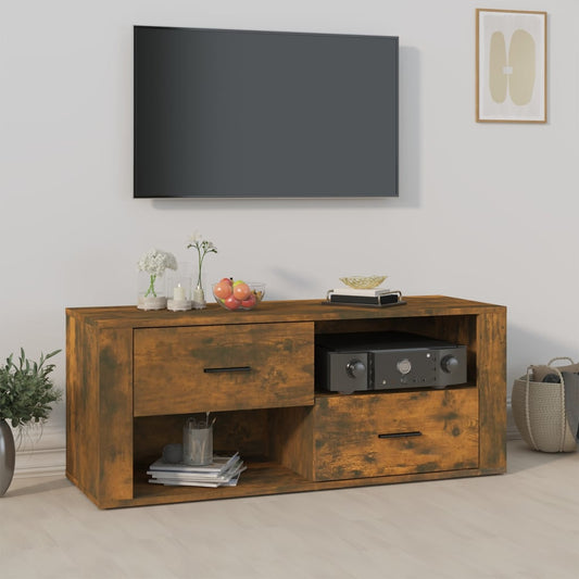 TV-Møbel Røkt Eik TV-benk 100x35x40 cm