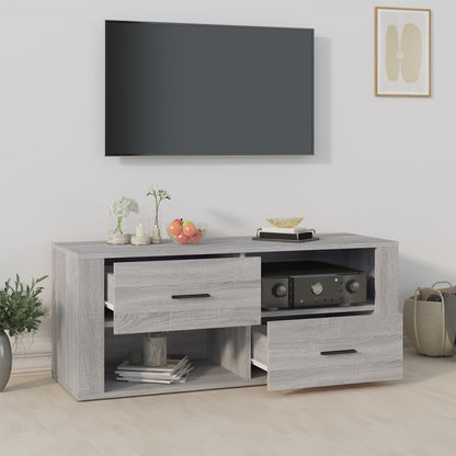 TV-Møbel Sonoma Grå Tv-benk 100x35x40 cm