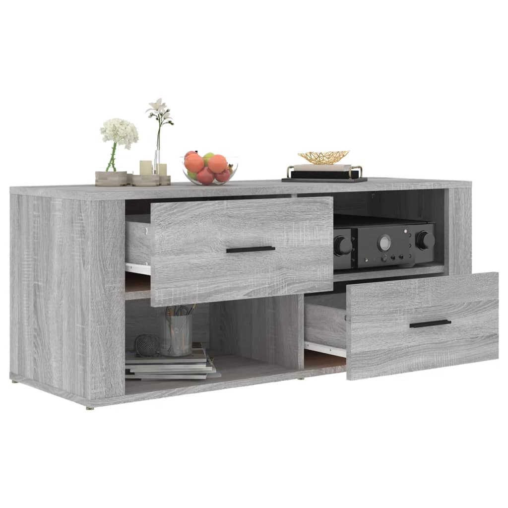 TV-Møbel Sonoma Grå Tv-benk 100x35x40 cm