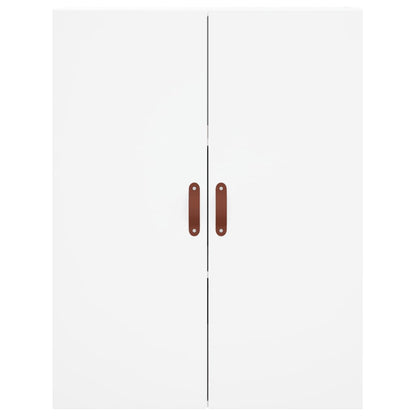 Veggskap Hvit 2 stk 69,5x34x90 cm
