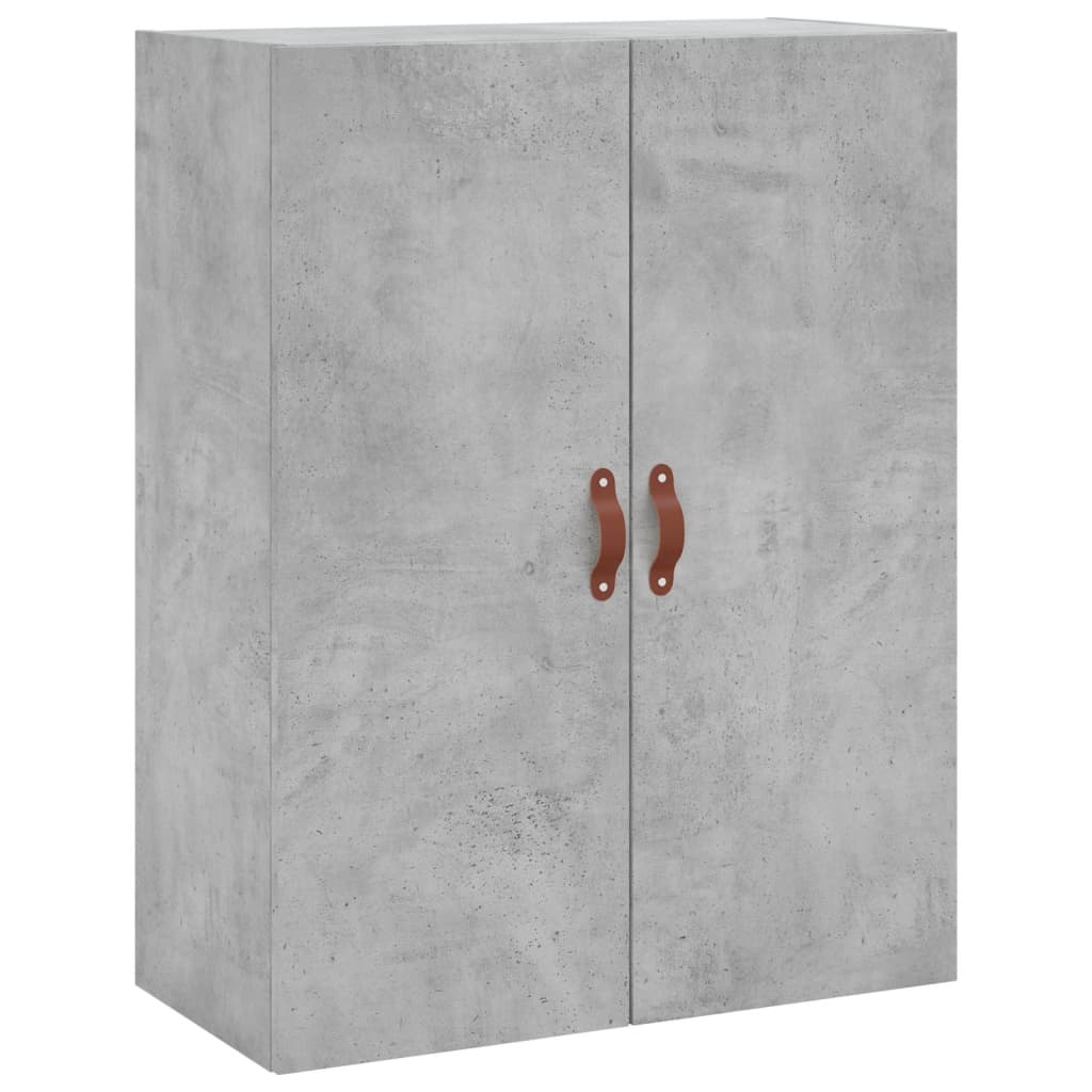 Veggskap Betonggrå 2 stk 69,5x34x90 cm