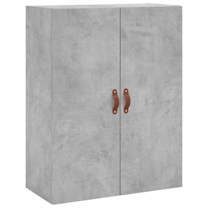 Veggskap Betonggrå 2 stk 69,5x34x90 cm