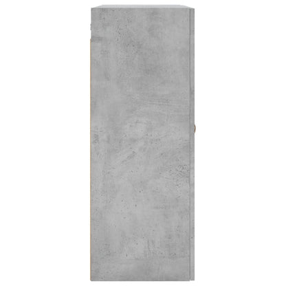 Veggskap Betonggrå 2 stk 69,5x34x90 cm