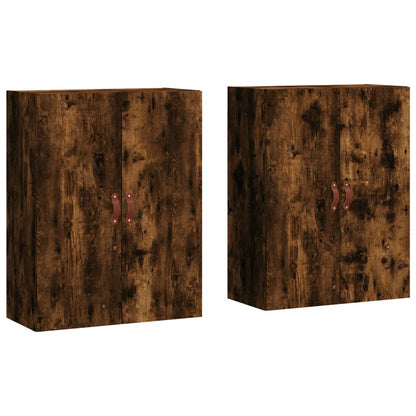 Veggskap Røkt Eik stk 69,5x34x90 cm