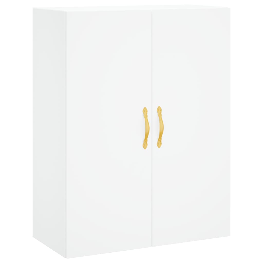 Veggskap Hvit 2 stk 69,5x34x90 cm