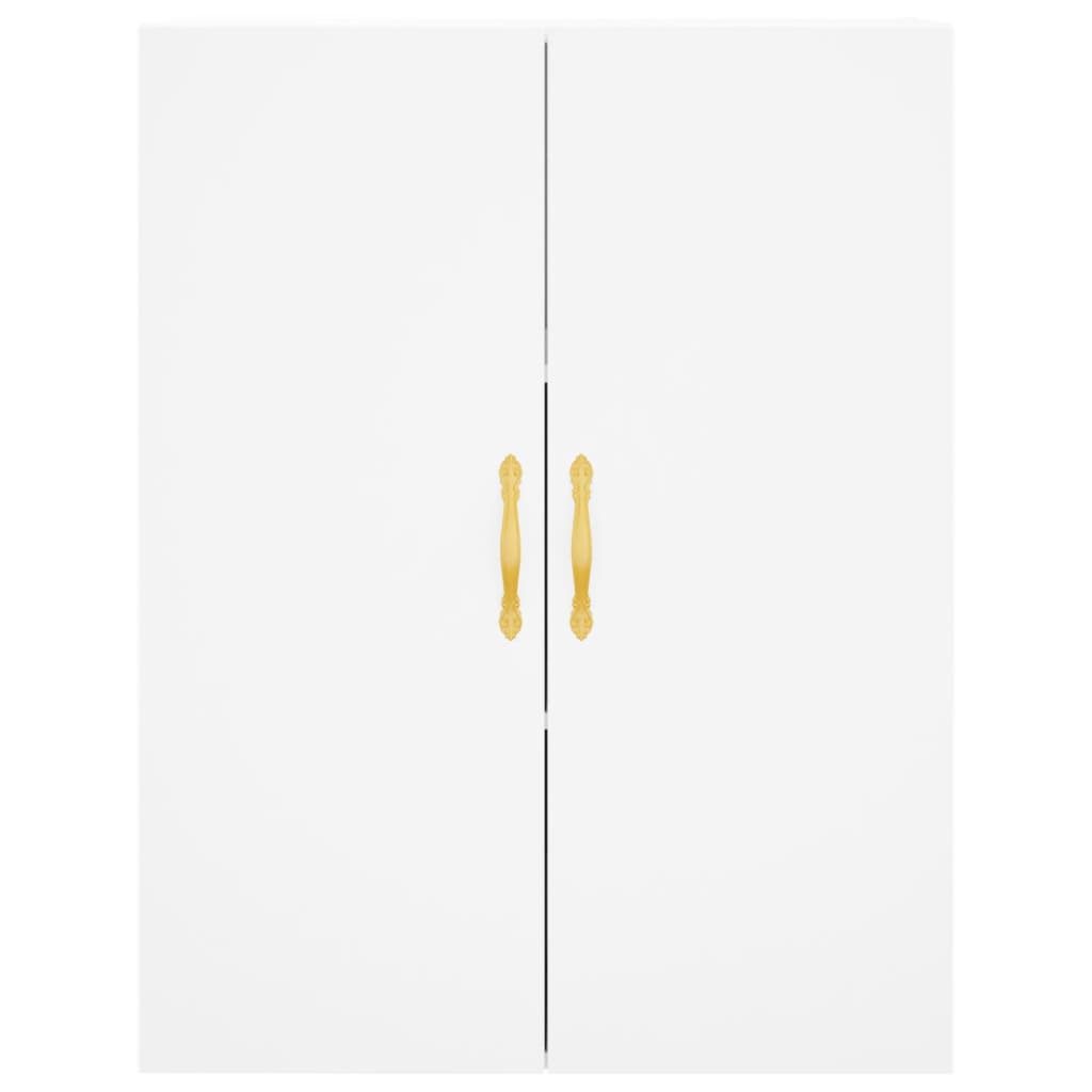 Veggskap Hvit 2 stk 69,5x34x90 cm