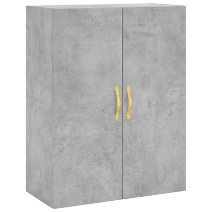 Veggskap Betonggrå 2 stk 69,5x34x90 cm