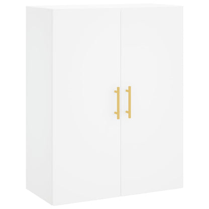 Veggskap Hvit 2 stk 69,5x34x90 cm