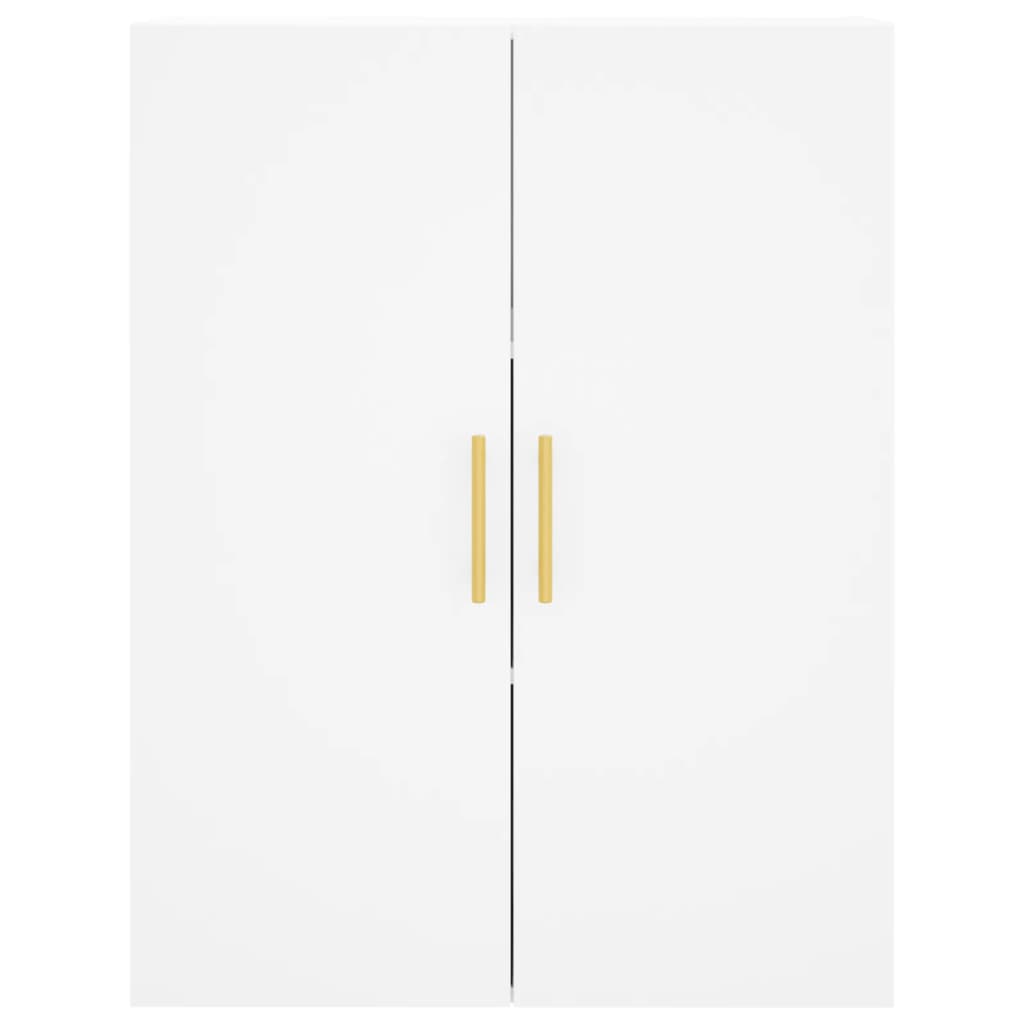 Veggskap Hvit 2 stk 69,5x34x90 cm