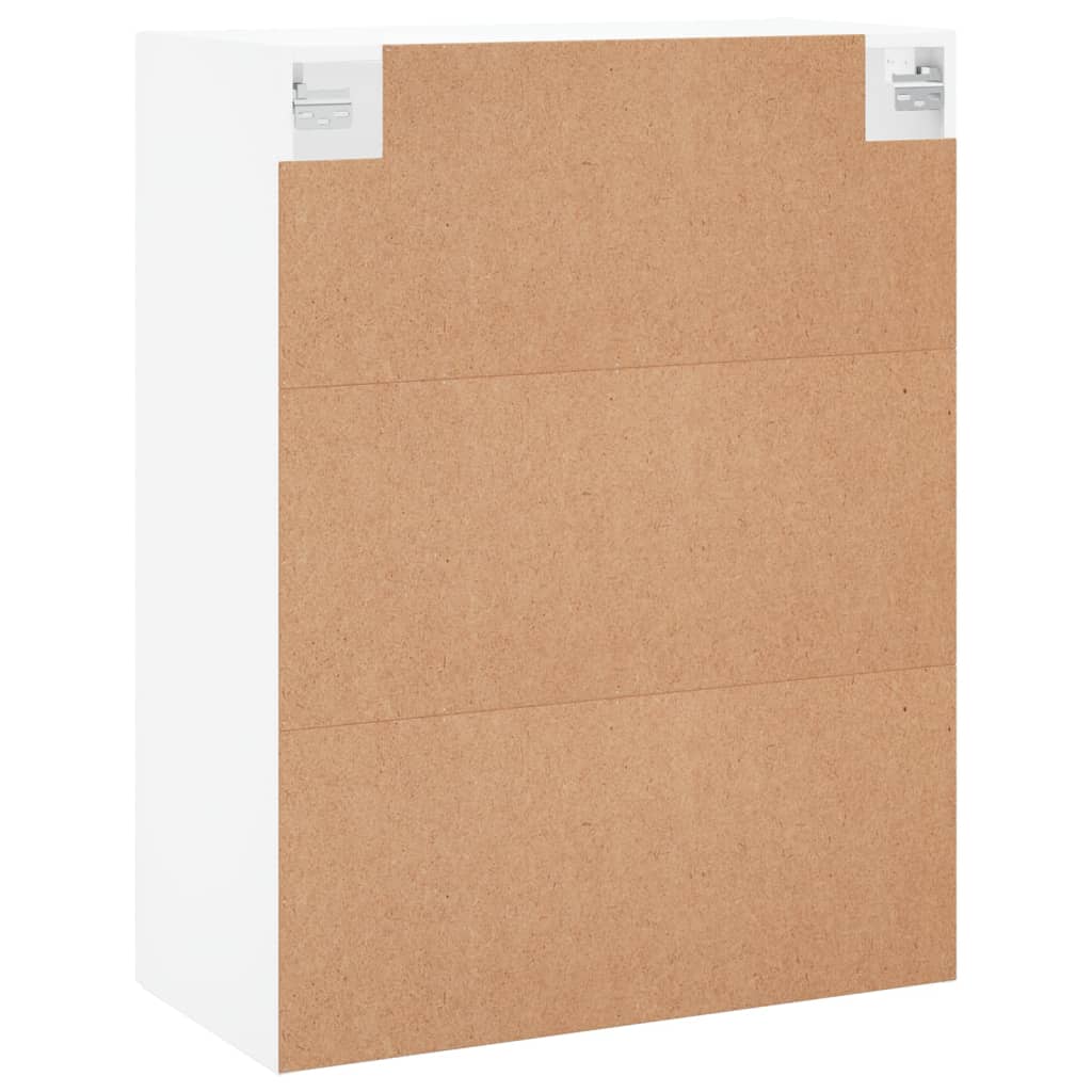 Veggskap Hvit 2 stk 69,5x34x90 cm