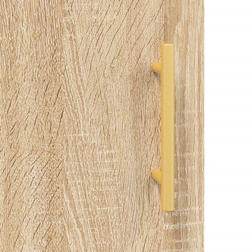 Veggskap Sonoma Eik 2 stk 69,5x34x90 cm