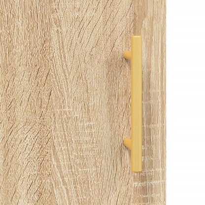 Veggskap Sonoma Eik 2 stk 69,5x34x90 cm