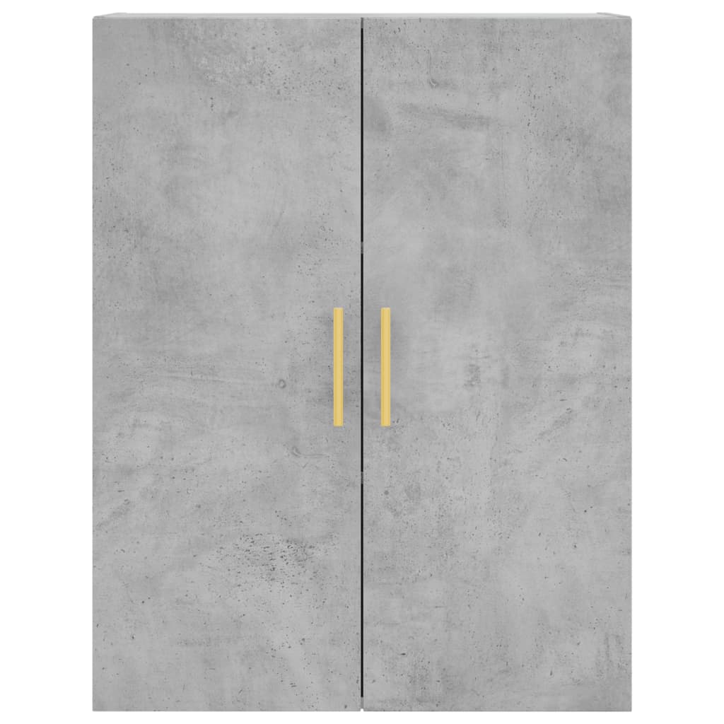 Veggskap Betonggrå 2 stk 69,5x34x90 cm