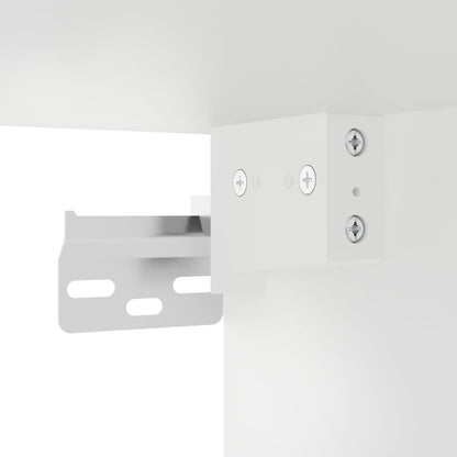 Veggskap Hvit 2 stk 69,5x34x90 cm