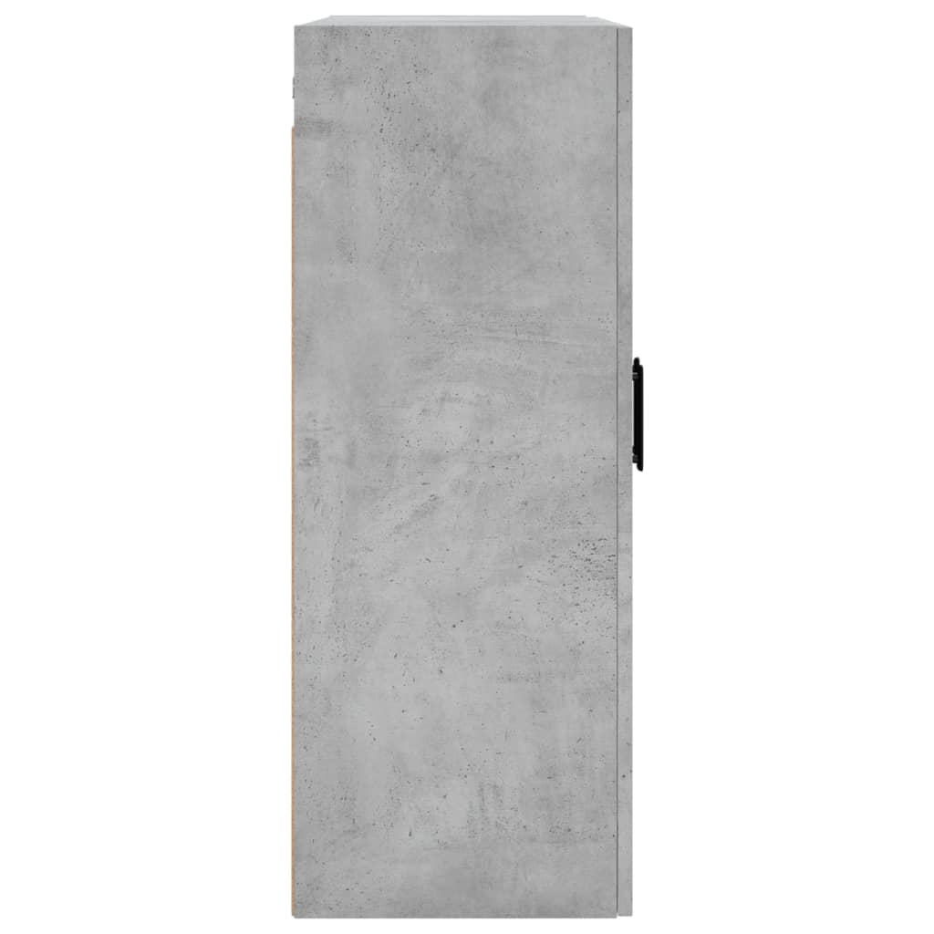 Veggskap Betonggrå 2 stk 69,5x34x90 cm