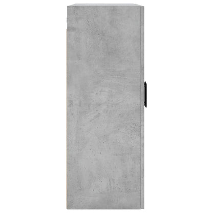 Veggskap Betonggrå 2 stk 69,5x34x90 cm