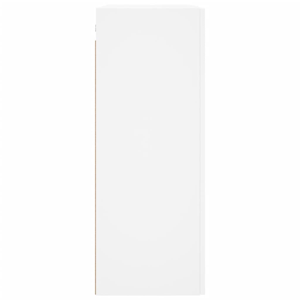 Veggskap Hvit 2 stk 69,5x34x90 cm
