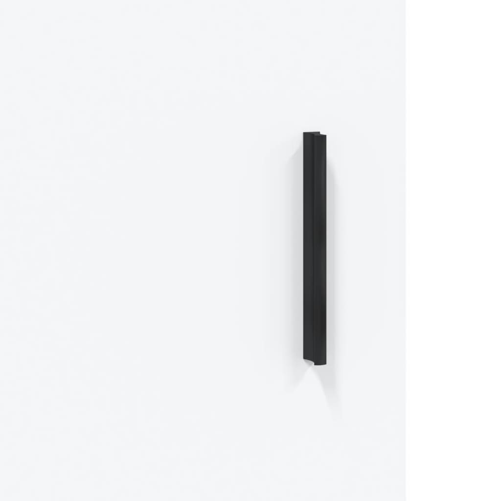 Veggskap Hvit 2 stk 69,5x34x90 cm