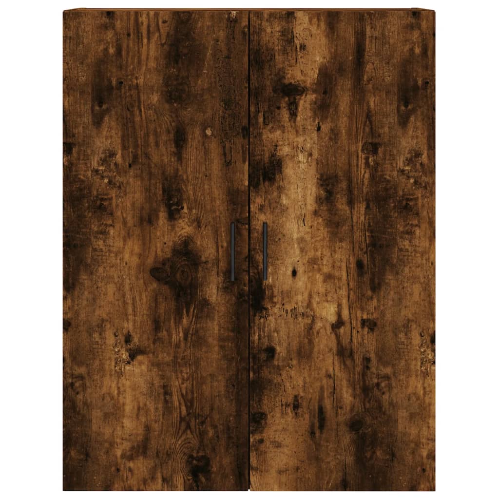 Veggskap Røkt Eik stk 69,5x34x90 cm