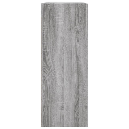 Veggskap Sonoma Grå 2 stk 69,5x34x90 cm