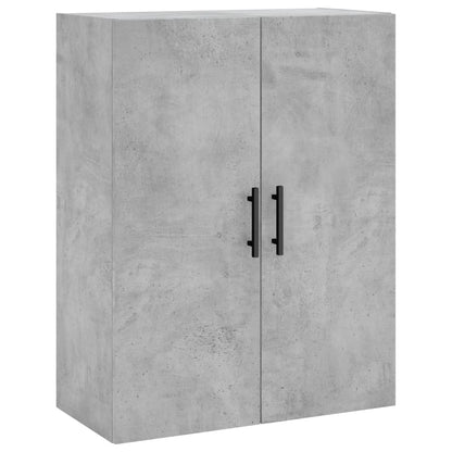 Veggskap Betonggrå 2 stk 69,5x34x90 cm
