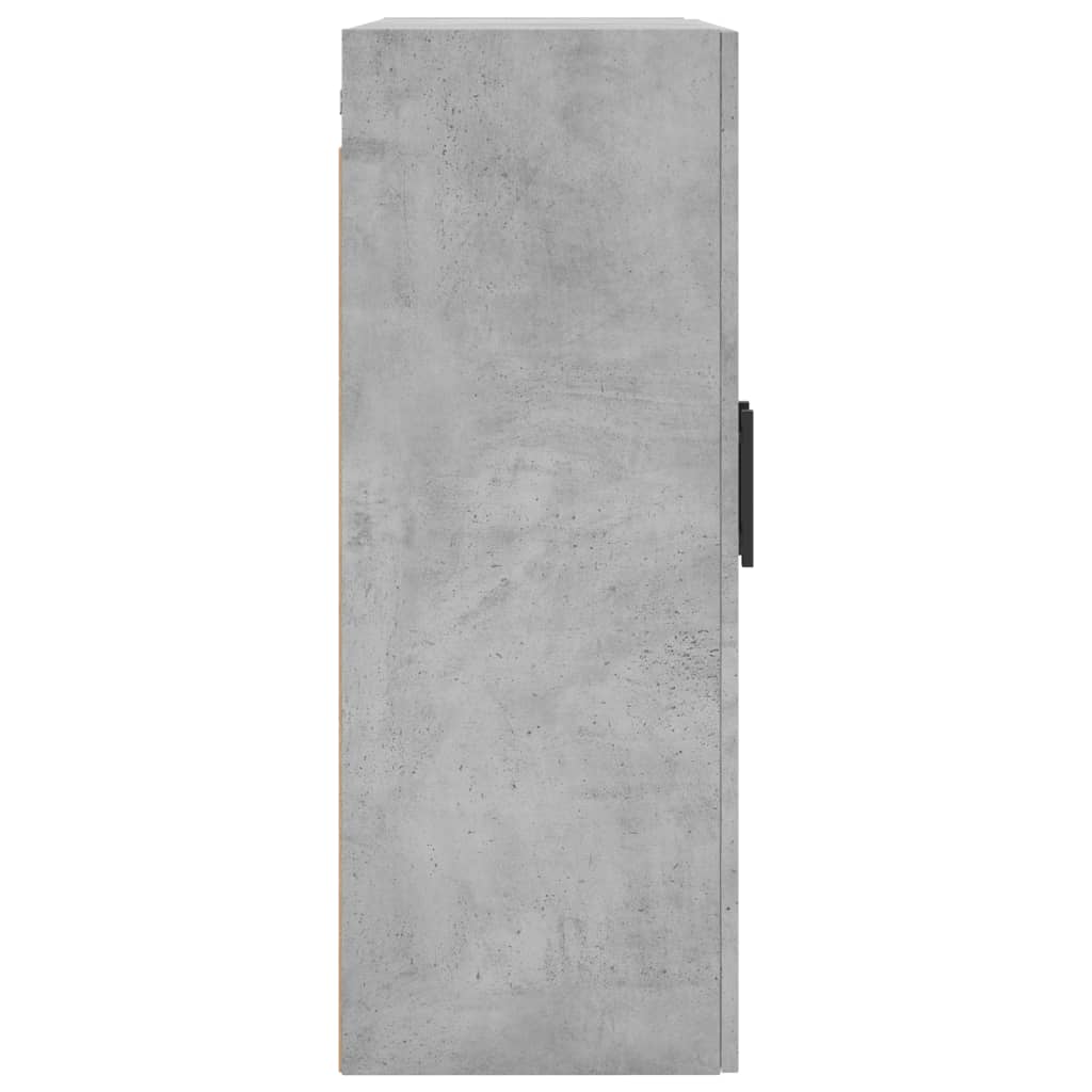 Veggskap Betonggrå 2 stk 69,5x34x90 cm