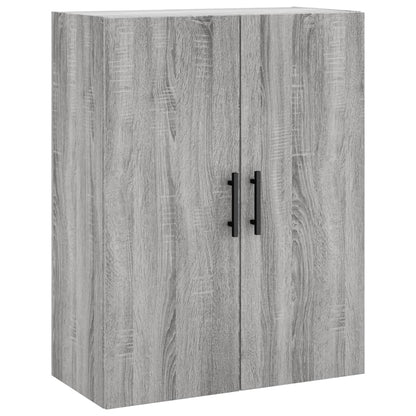 Veggskap Sonoma Grå 2 stk 69,5x34x90 cm