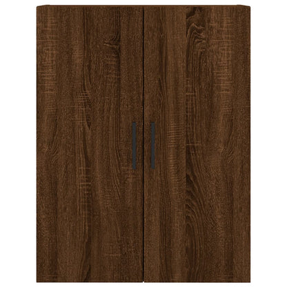 Veggskap Brun Eik 2 stk 69,5x34x90 cm