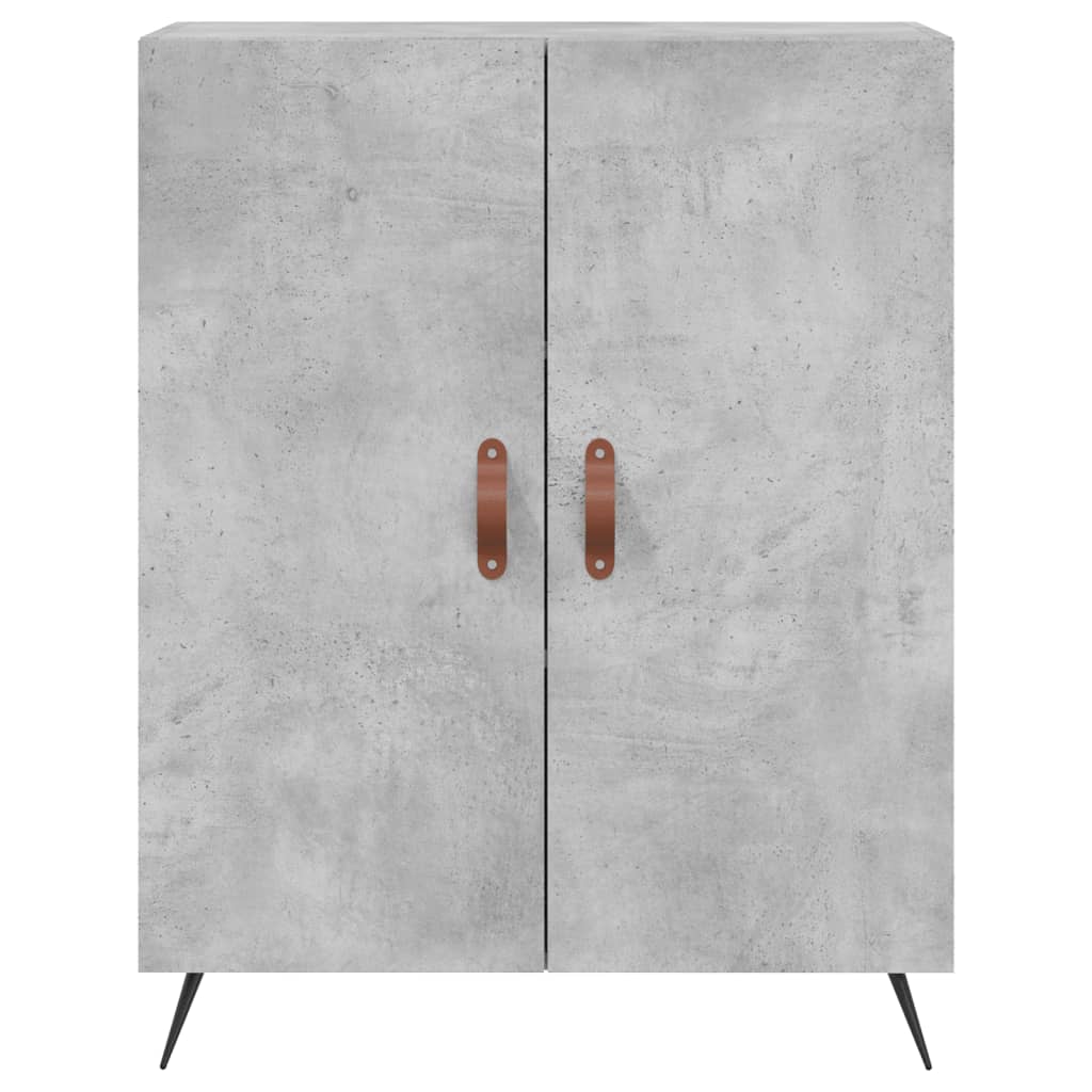 Skap Betonggrå 69,5x34x180 cm