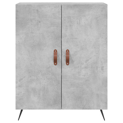 Skap Betonggrå 69,5x34x180 cm