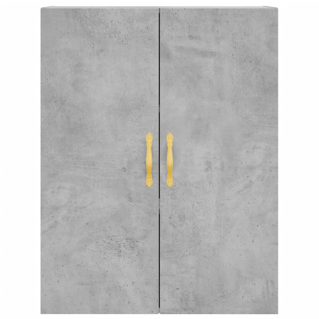 Skap Betonggrå 69,5x34x180 cm