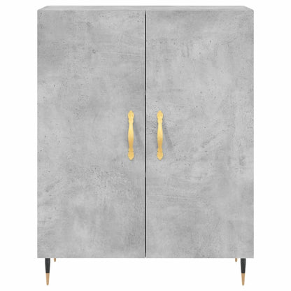 Skap Betonggrå 69,5x34x180 cm