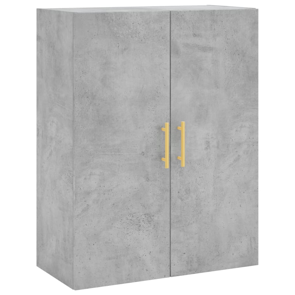 Skap Betonggrå 69,5x34x180 cm