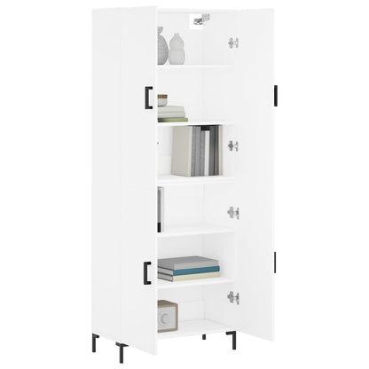 Skap Hvit 69,5x34x180 cm