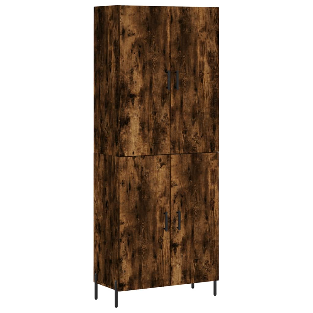 Skap Røkt Eik 69,5x34x180 cm
