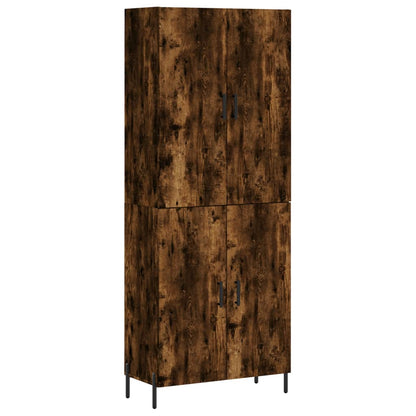Skap Røkt Eik 69,5x34x180 cm