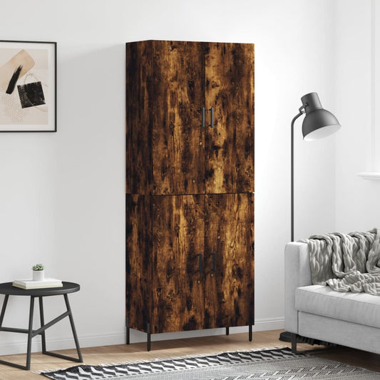 Skap Røkt Eik 69,5x34x180 cm