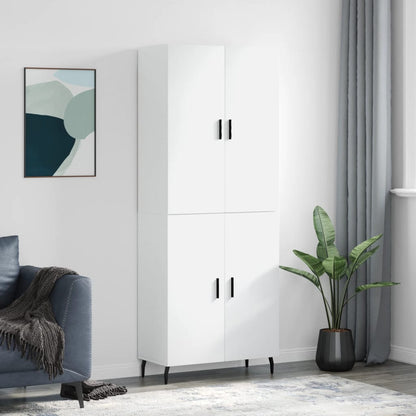 Skap Hvit 69,5x34x180 cm