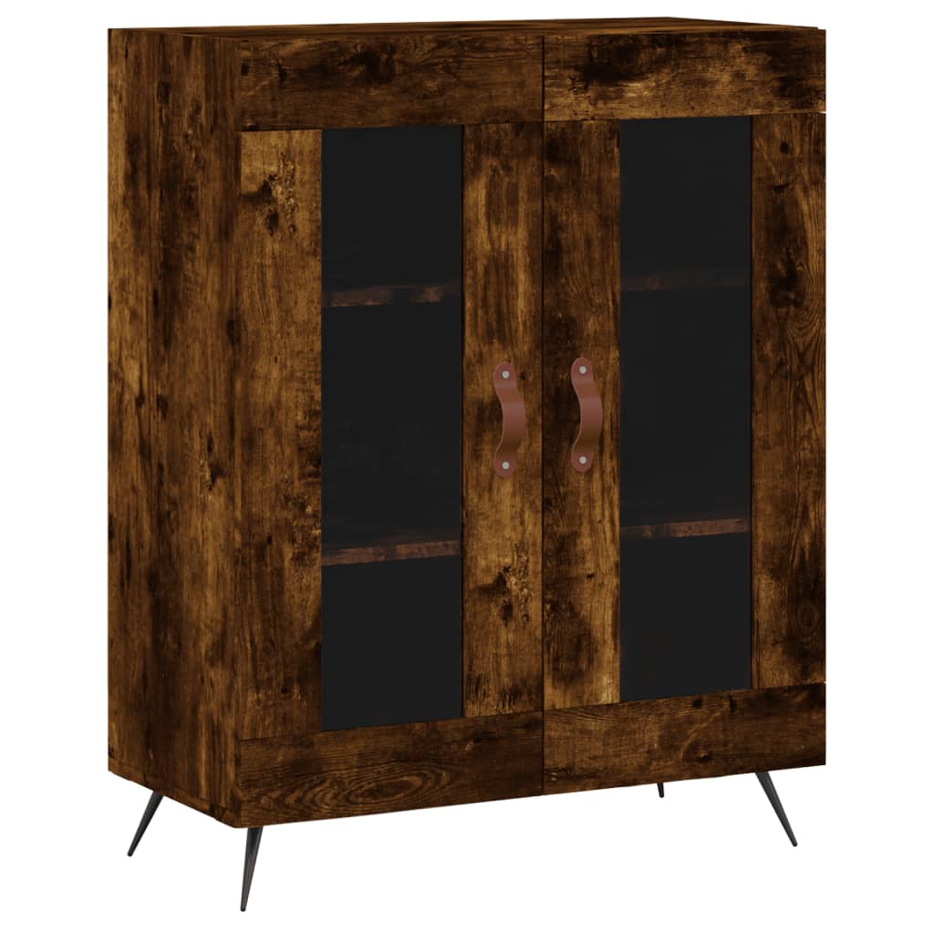 Skap Røkt Eik 69,5x34x180 cm